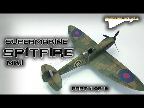 Spitfire Mk.I : Rapid Video Build : Eduard : 1/48 Scale Model : Part 1 of 3