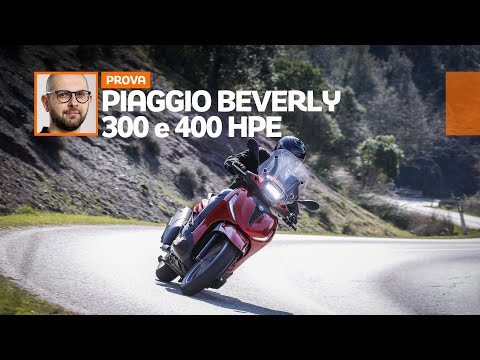 2021 Piaggio Beverly 300 HPE and 400 HPE | A winning crossover... It's changing!