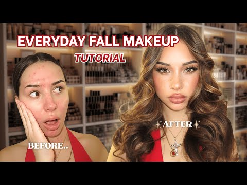 Easy Fall Makeup Tutorial | Simple & Warm Look for Everyday