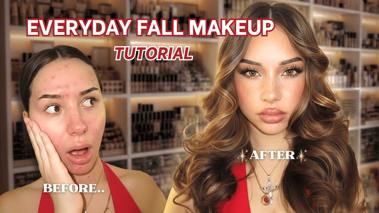 Easy Fall Makeup Tutorial | Simple & Warm Look for Everyday
