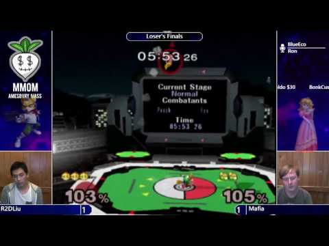 Mafia (Peach) vs R2DLiu (Fox) - MMOM Bi Monthly #3 Loser's Finals