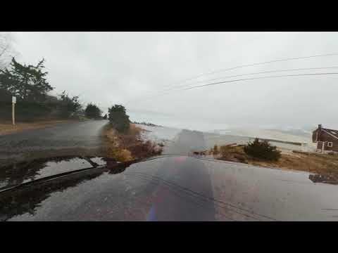Post storm visit to the Sandwich Ma waterfront