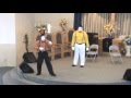 Turning Around for Me Mime Dance- Vashawn Mitchell by Destiny Ministry Men.