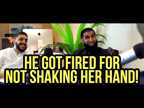 He got fired for not shaking her hand! | Fahad Qureshi w. Mohammed Hijab & Ali Dawah