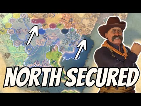 Civ 6, Canada going according to plan! America TSL ep3
