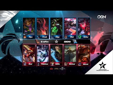 SSB vs EMF Game 2 Highlights - SBENU SONICBOOM vs E-MFIRE - LCK Week 2 - SPRING 2016