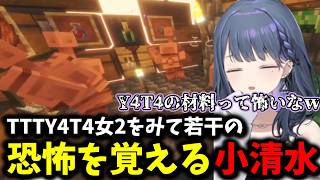 TTTY4T4女ver.2をみて若干の恐怖を覚える小清水【 小清水透/にじさんじ/切り抜き 】