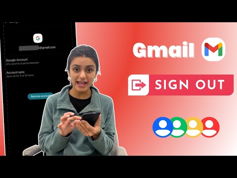 How to sign out of Gmail on Android phone