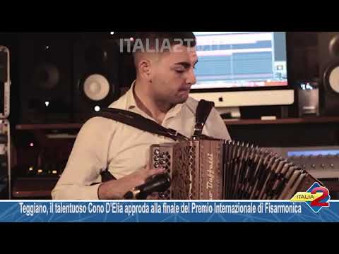 Teggiano, il talentuoso Cono D’Elia approda alla finale del Premio Internazionale di Fisarmonica