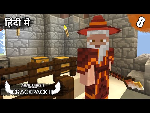 Mind-blowing Wizard Tower Magic! CRAZY Minecraft Crackpack 3 Gameplay!