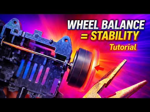 Mini 4WD Wheel Balancing (No Tools) | Fix Wobble & Prevent Course Outs | Tutorial