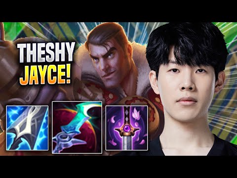 THESHY IS A GOD WITH JAYCE! - WBG TheShy Plays Jayce TOP vs Gwen! | Season 2022