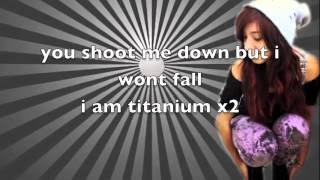 Christina Grimmie - Titanium (Lyrics On Screen)