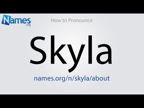 How to Pronounce Skyla