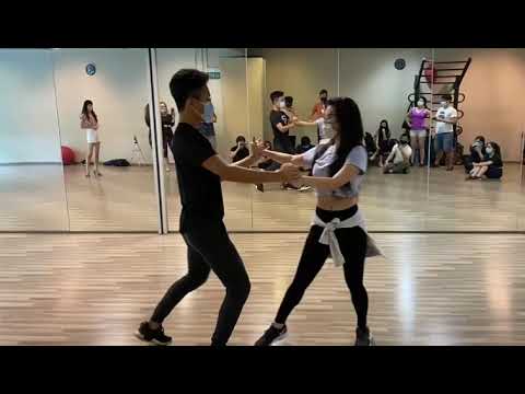 Randy & Cheryl - Toalho/Tornado - Brazilian Zouk Advanced Class Demo (Singapore 2020)