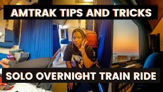 Amtrak tips and tricks 🚂 | solo train travel tips for the california zephyr (overnight train ride)