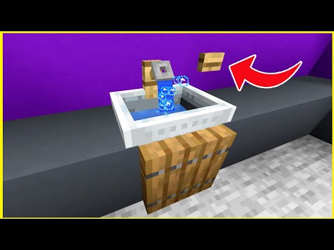 How to make a Working SINK in MINECRAFT
