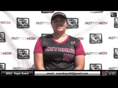2022 Kaya Suani - 3.8 GPA - Lefty Pitcher Softball Skills Video - Extreme Fastpitch