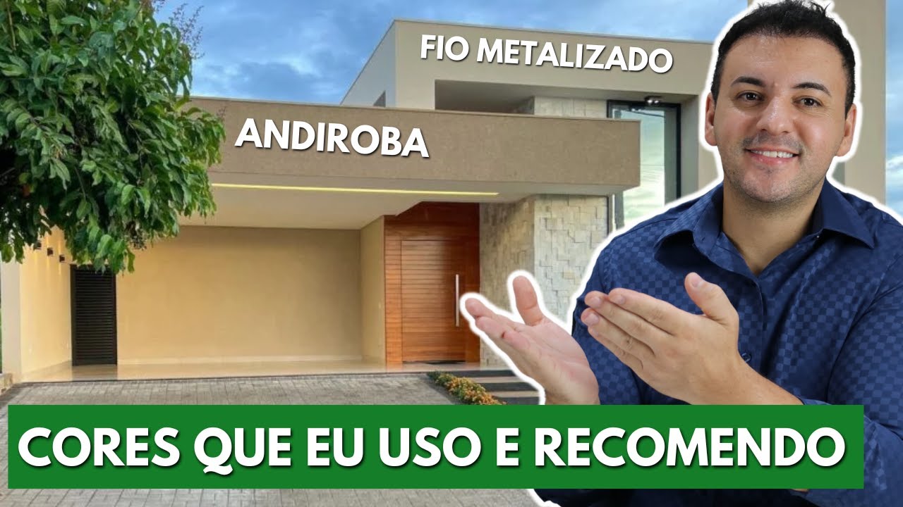 ESSAS 3 CORES PARA FACHADA FAZEM SUCESSO EM QUALQUER PROJETO