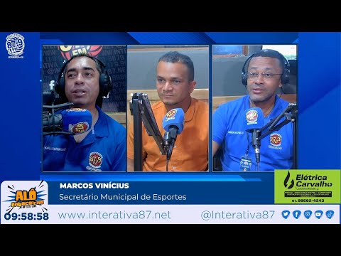 ENTREVISTA | MARCOS VINÍCIUS, SECRETÁRIO MUNICIPAL DE ESPORTES DE CABECEIRAS-GO