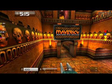 Quake Live: Ron Bronson (POV) vs slugor bloodrun