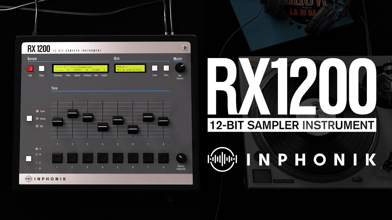 Miniature de présentation du projet : RX1200 12-bit Sampler Instrument