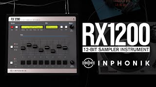 Video thumbnail for RX1200 12-bit Sampler Instrument (SP1200 VST/AU/AAX/RE plug-in) by Inphonik