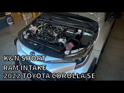 Car Vlog #5: K&N Short Ram Intake on 2022 Corolla!