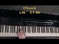 Jazz Piano Chord Substitutions Lesson