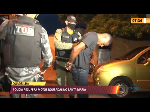 Homem é preso pilotando moto roubada na Santa Maria da Codipi 17 03 2021