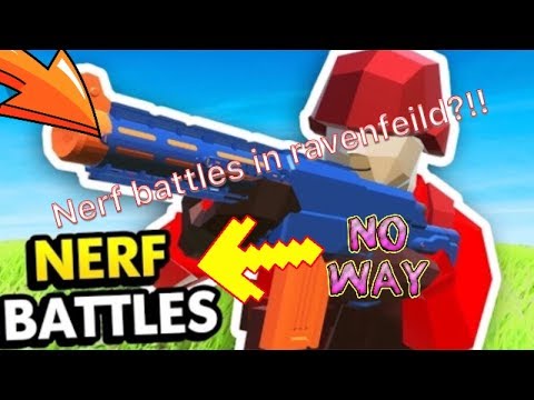 RAVENFIELD NERF WAR??! | ONLY NERF GUNS CHALLENGE