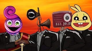 Download lagu Mommy Long Legs & Siren Head & Radio Head & Bunzo Bunny - Coffin Dance Meme Cover mp3