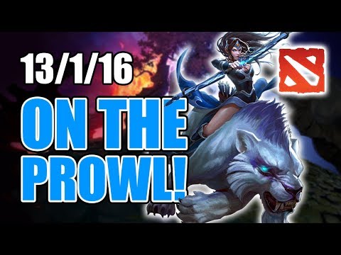DOTA 2 - PATCH 7.07d - MIRANA MID - magic build [ON THE PROWL!]
