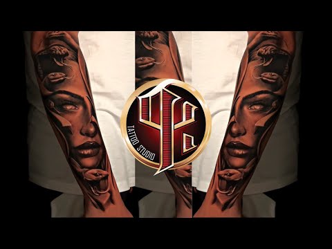 Medusa Arm Tattoo by Tattoo Studio Pattos Keppos