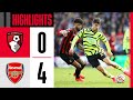 Saka, Odegaard, Havertz and White all score in defeat | AFC Bournemouth 0-4 Arsenal