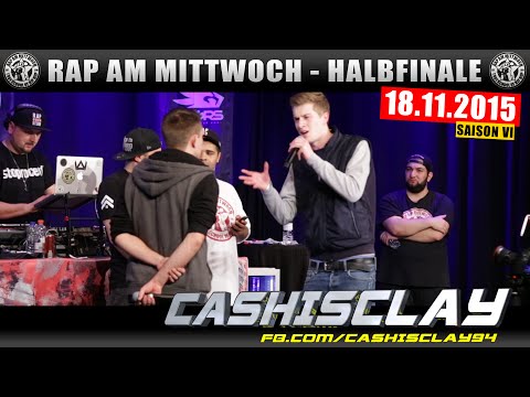 RAP AM MITTWOCH KÖLN: 18.11.15 BattleMania Halbfinale feat. CASHISCLAY uvm. (3/4) GERMAN BATTLE