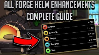 ALL FORGE HELMET ENHANCEMENTS (Complete Guide) AQW