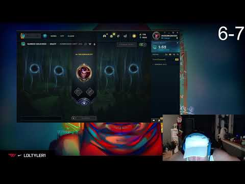 Tyler1 checks on his kayn from last game hehexd #Shorts #Shorts