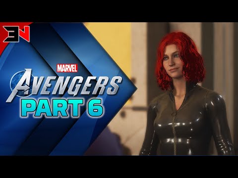Marvels Avengers Part 6 - BLACK WIDOW RETURNS - Marvels Avengers Lets Play