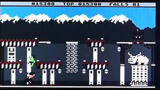 Bruce Lee on Atari 8 bit / 65XE. Gameplay & Commentary