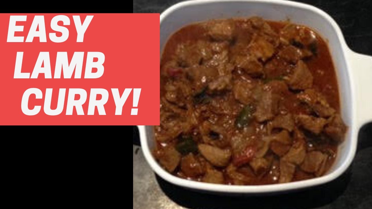 How to make LAMB OR GOAT MEAT CURRY