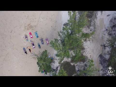 Beach yoga retreat in Mauritius