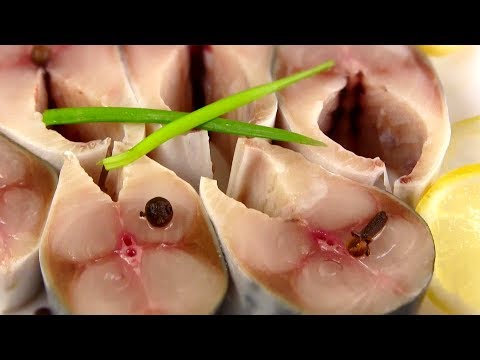 Как Быстро и Вкусно засолить скумбрию дома/Простой рецепт