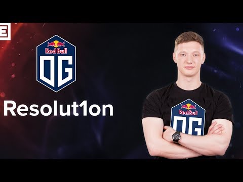 New OG Mid Player Resolut1on - 10 Games Winstreak - Practice for TI8 Dota 2