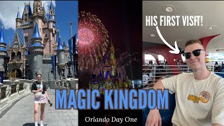DISNEY WORLD TRIP day one! MAGIC KINGDOM... First Time Visiting DISNEY WORLD!
