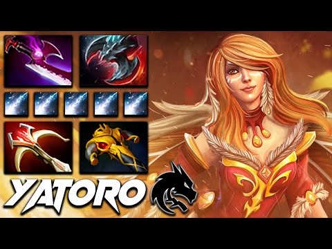 Yatoro Lina Mega Carry - Dota 2 Pro Gameplay [Watch & Learn]