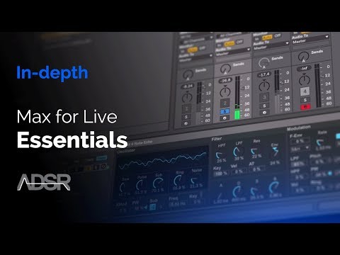 Free Download Max for Live Essentials Control Devices TUTORiAL