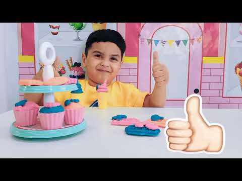 Saad pretend play making ice-cream!