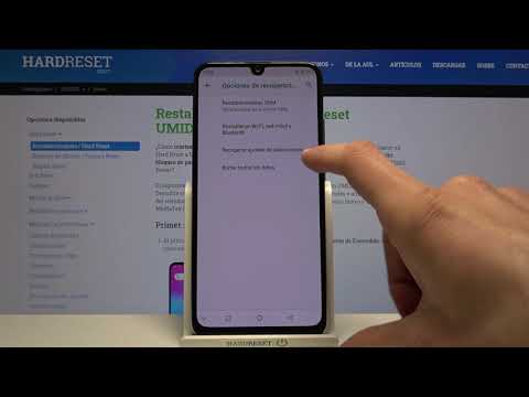 Cómo restablecer ajustes de aplicaciones en UMIDIGI Power - configuración de apps