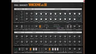Video thumbnail for Tricent MK III by Full Bucket Music  64-bit  vst plugins by UPROAR 24